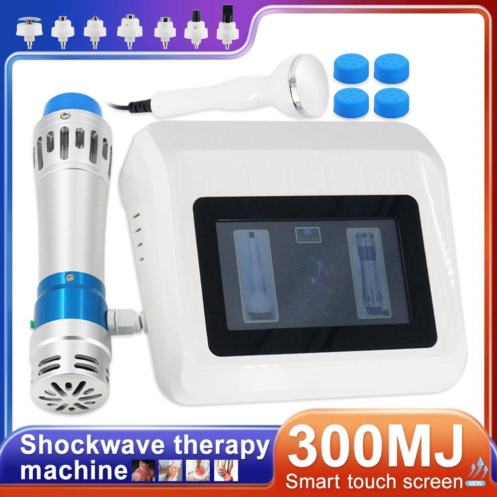Shockwave Therapy Device – Pain Relief & Circulation Support | 2-in-1 Ultrasound & Massage