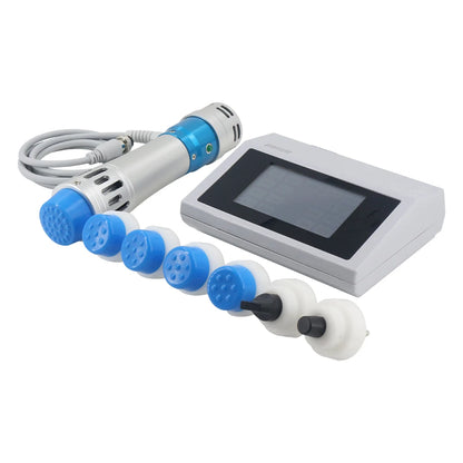 “300mj Shockwave Therapy Device – 7-Head Deep Tissue Recovery Tool for Circulation & Muscle Relief”